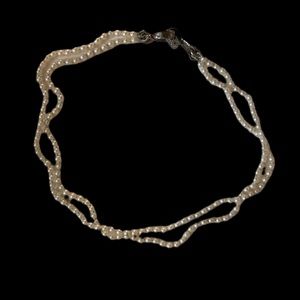 Double Strand Pearl Choker